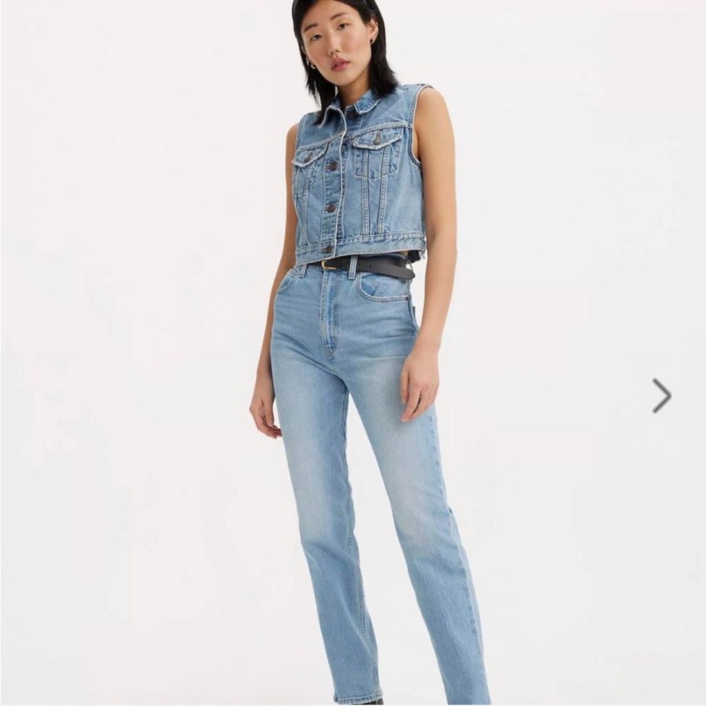 Levi's Light Blue 70s high straight Women's Jeans